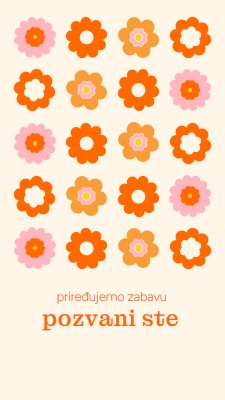 Priređujemo zabavu orange bold,fun,graphic