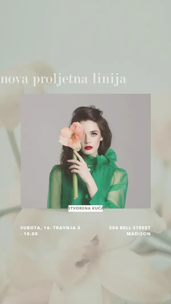 Nijanse proljeća green modern-simple