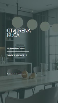 Urbana glamur otvorena kuća gray modern-simple