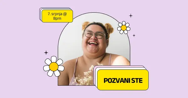 Pozvani ste na ovo pink bright,bold,stickers