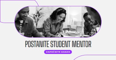 Postanite studentski mentor gray modern,clean,line,monochromatic,minimal,photo