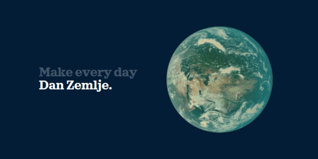 Globus trotter blue modern-simple