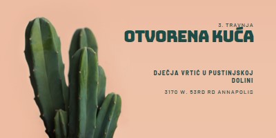 Otvorena kuća 3. travnja pink modern-simple