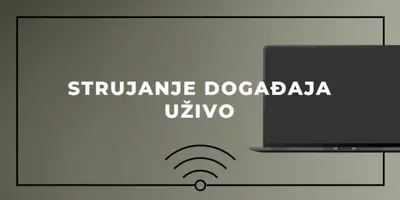 Strujanje događaja uživo gray modern-bold