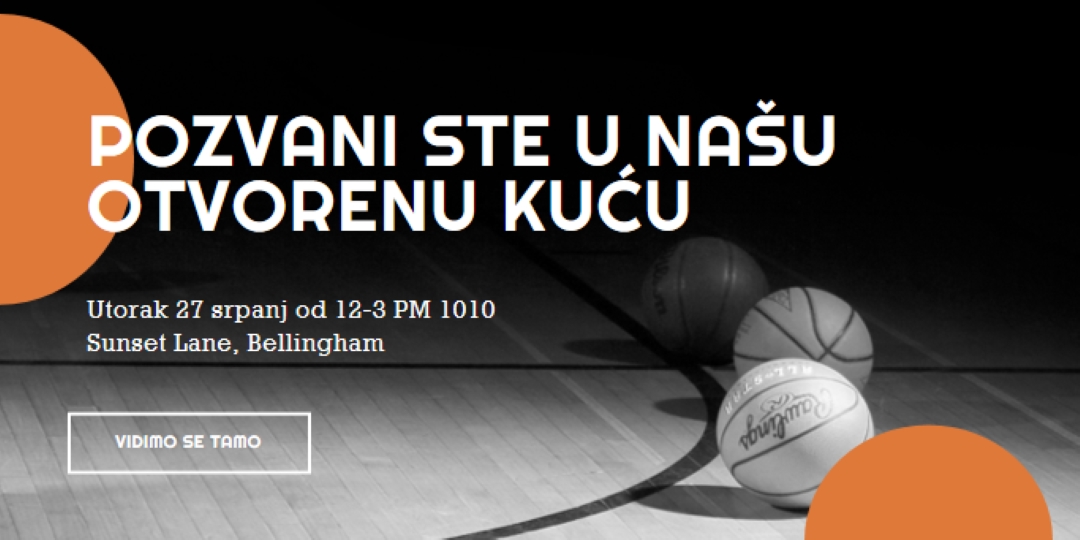 Sportska otvorena kuća black vintage-retro