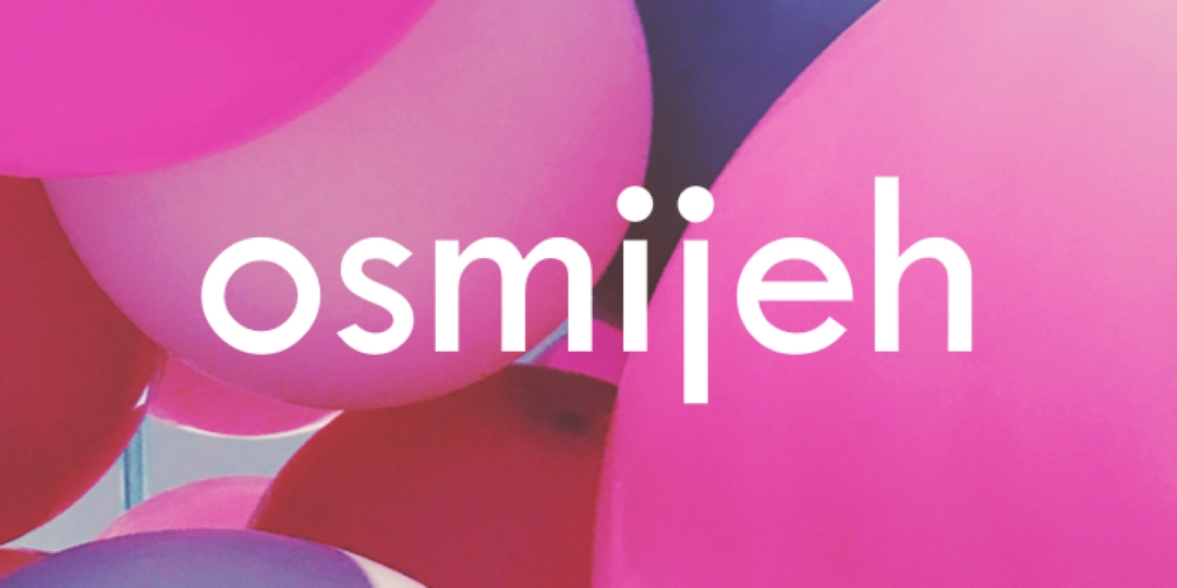 Svi osmehi pink modern-bold