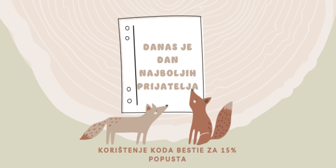 Doista prijatelj brown whimsical-color-block