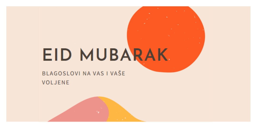 Eid blagoslovi pink organic-simple
