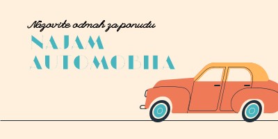 Citat o iznajmljivalim automobilima orange whimsical-color-block