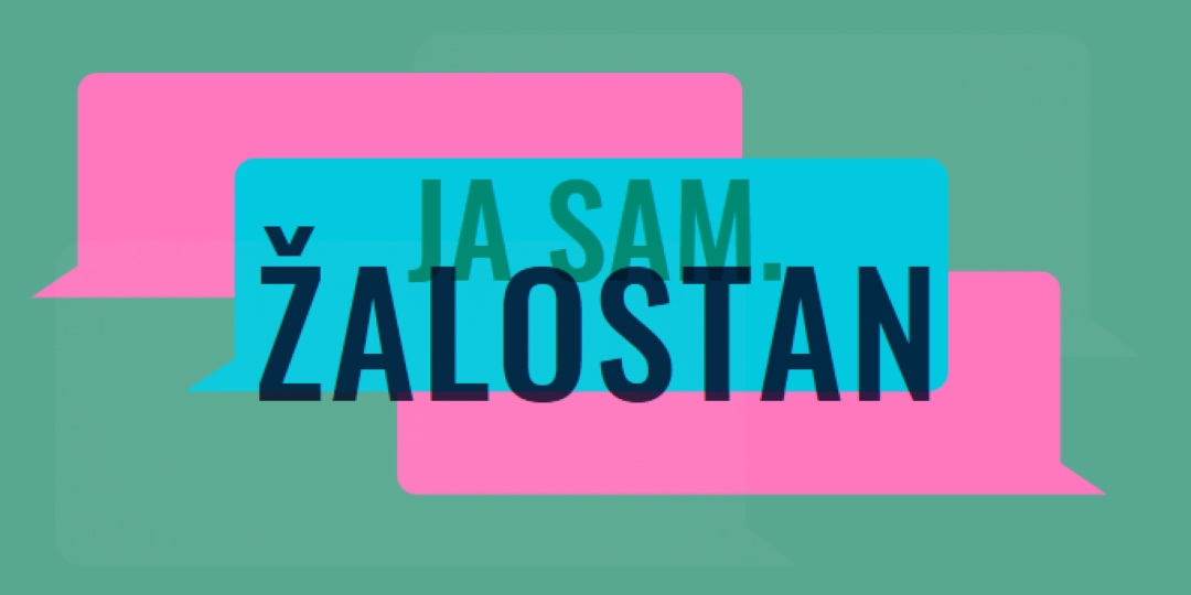 Žao mi je green modern-color-block