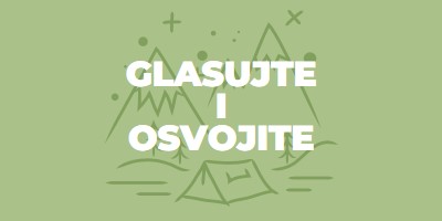 Glasajte i osvojite green whimsical-line