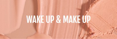 Probudi se & make up pink modern-simple