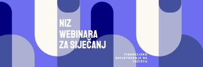 Niz webinara za siječanj blue modern-bold