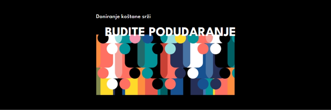 Postanite donator koštane srži black modern-bold