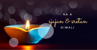 Za veseo & Diwali black modern-simple