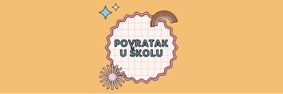 Škola omamiti orange vintage-retro