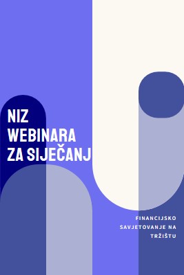 Niz webinara za siječanj blue modern-bold