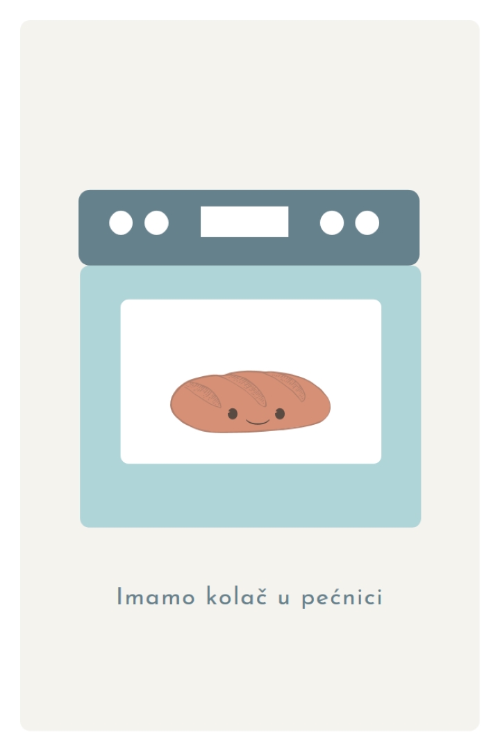 Oh, dušo! gray whimsical-color-block