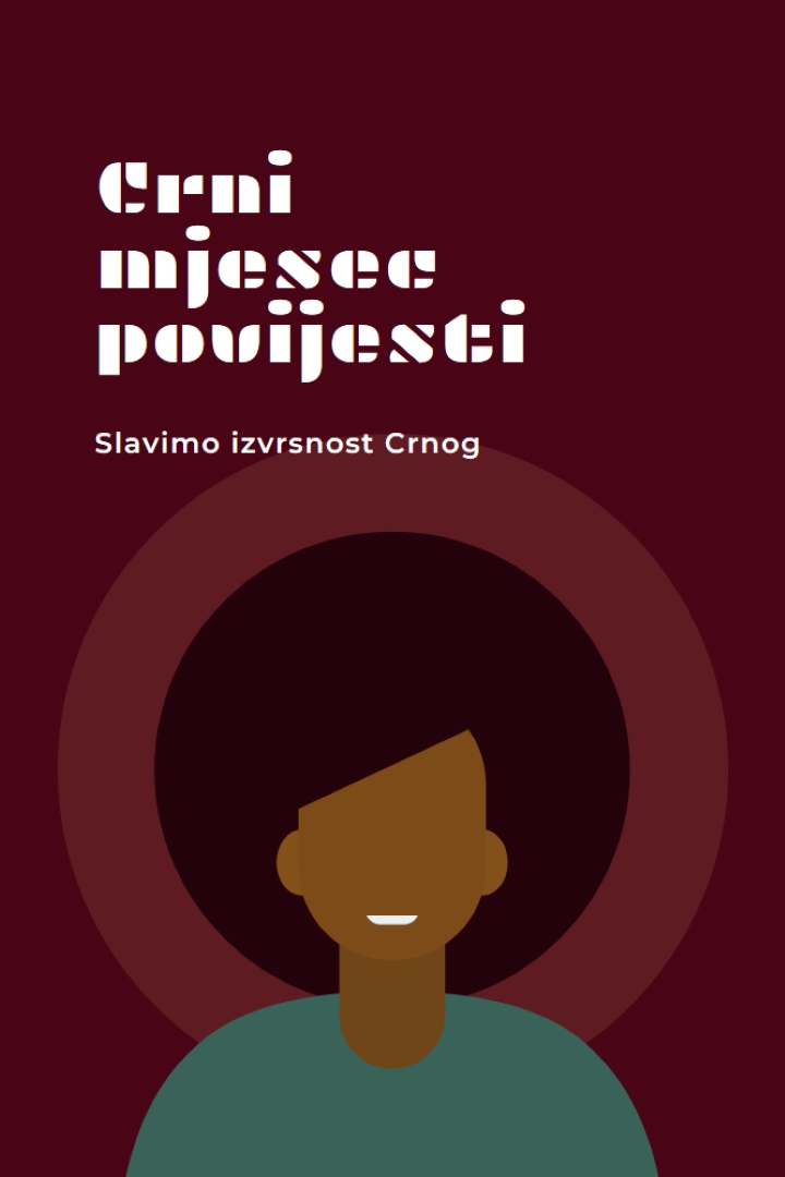 Proslava crnog mjeseca povijesti red modern-color-block