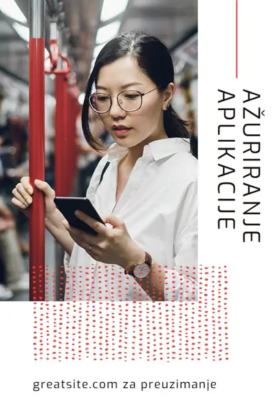 Spremanje ažuriranja white modern-bold