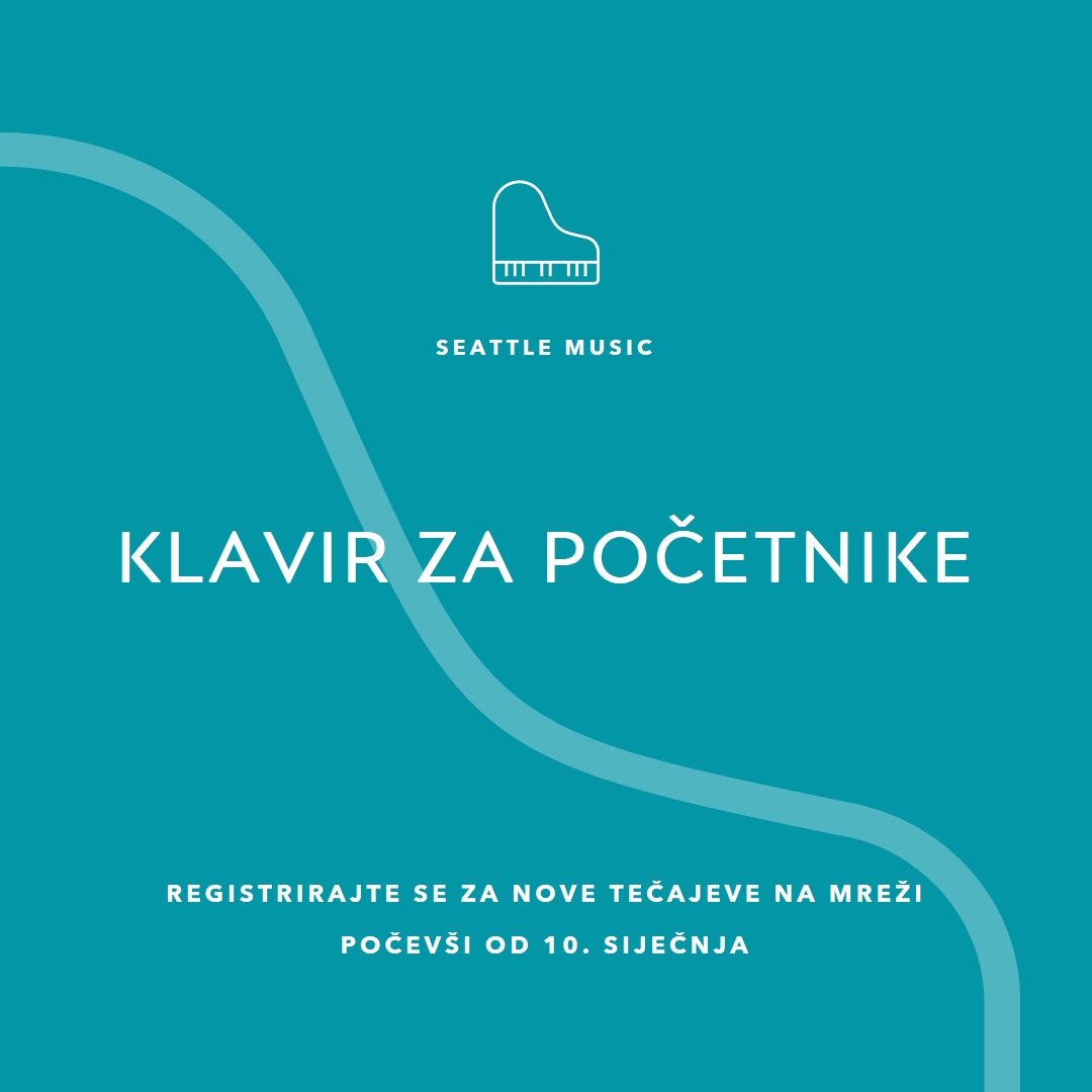 Satovi klavira blue modern-simple