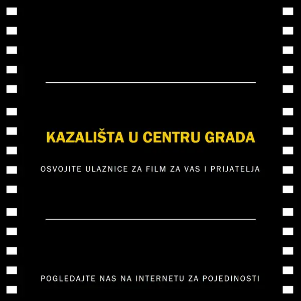 Roll krediti black modern-simple