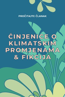 Činjenice o klimatskim promjenama blue whimsical-color-block