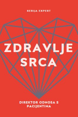 Vaše zdravlje srca red modern-bold