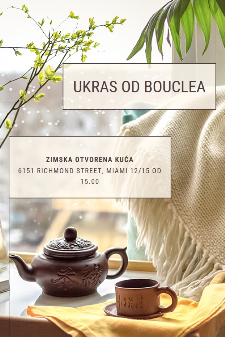 Čajna kuća brown modern-simple