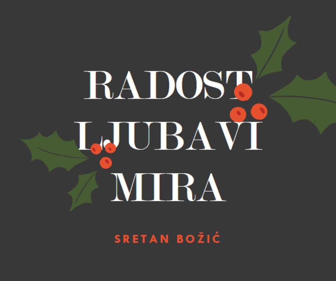 Mir, ljubav, radost gray modern-simple