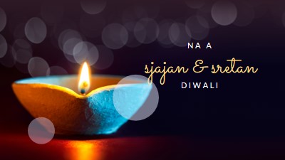 Za veseo & Diwali black modern-simple