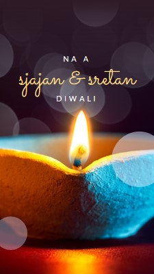 Za veseo & Diwali black modern-simple