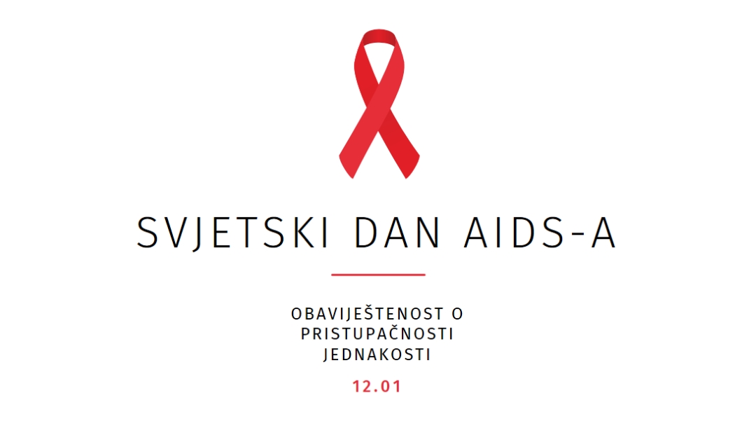 Podizanje svijesti o AIDS-u white modern-simple