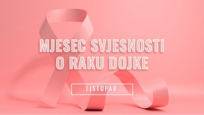 Obaviještenost o raku dojke pink modern-bold