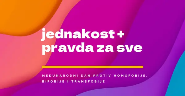 Čast Međunarodni dan protiv homofobije purple modern-bold