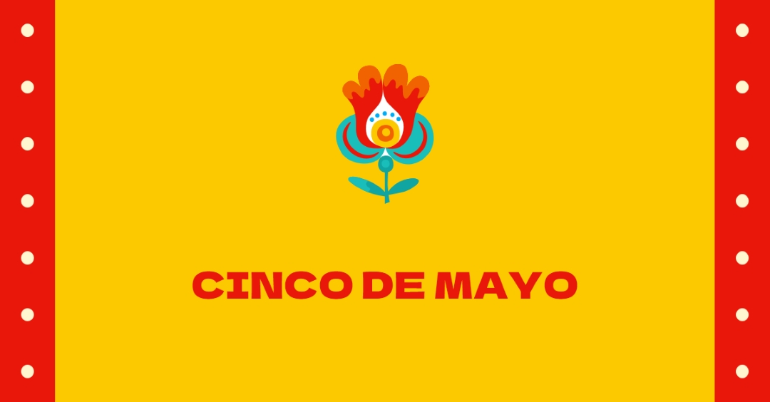 Cinco de Mayo yellow modern-color-block