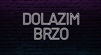 Uskoro za vas purple modern-bold