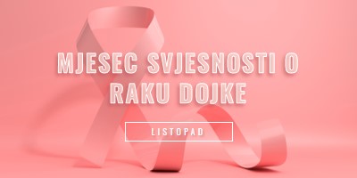 Obaviještenost o raku dojke pink modern-bold