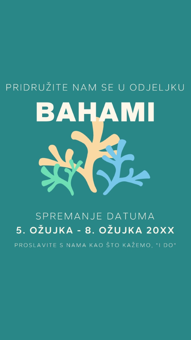 Budite dio našeg vjenčanja green modern,typographic,