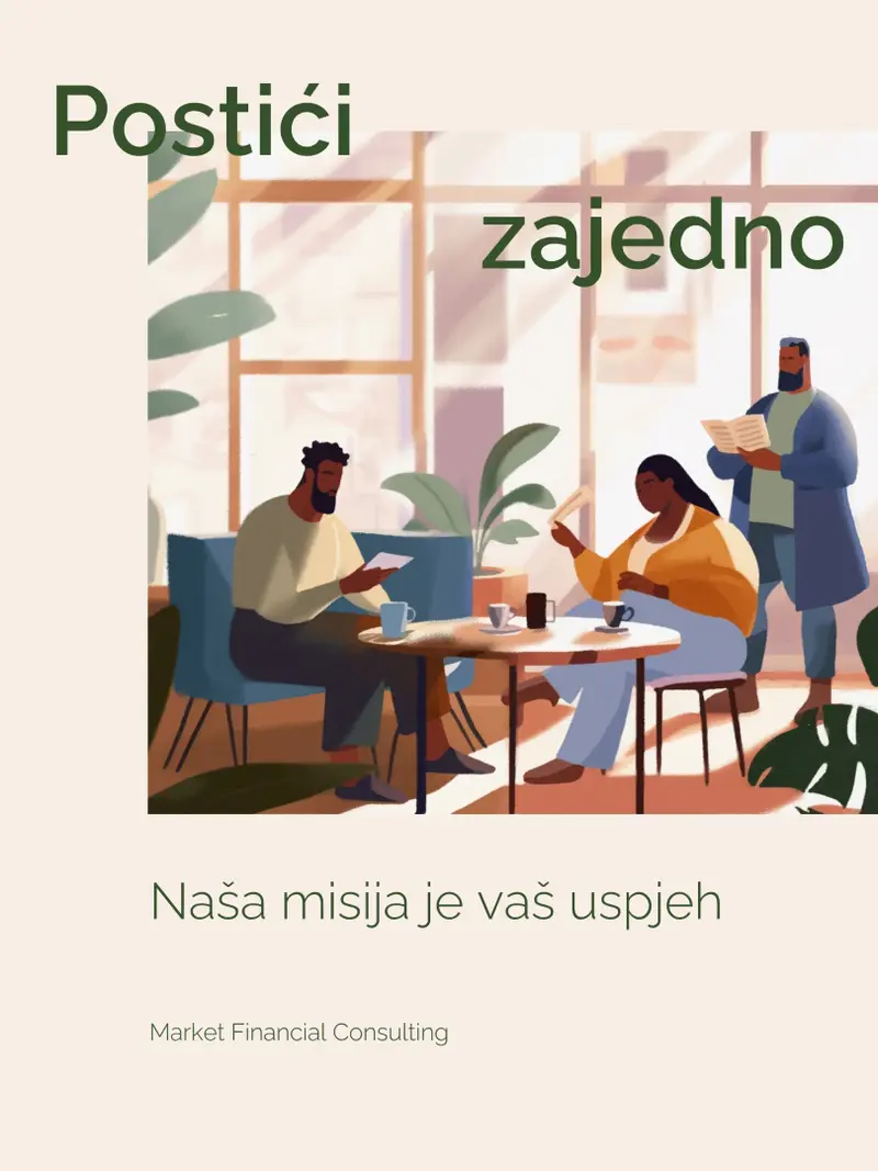 Jednostavan poster za organski marketing white simple,illustrative,asymmetric