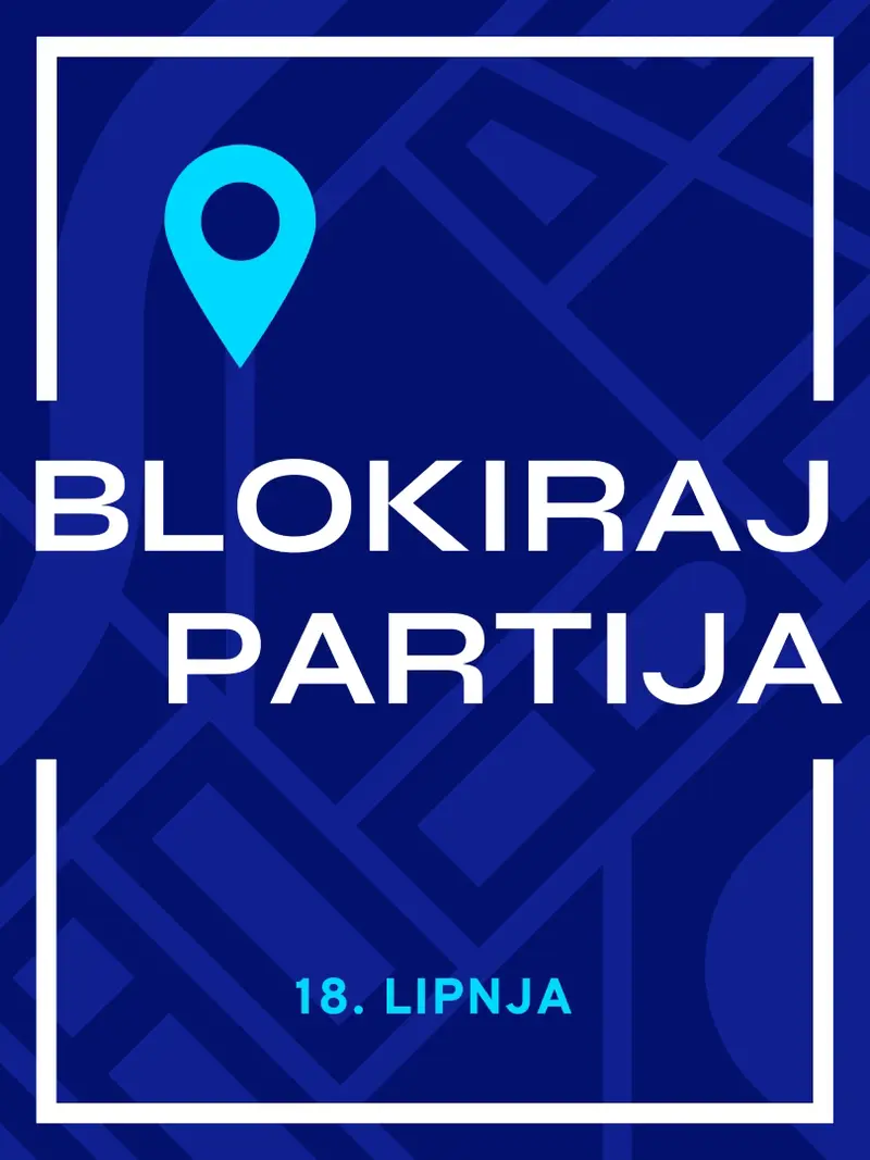 Poster s podebljanim najavama događaja blue modern,simple,geometric,grids