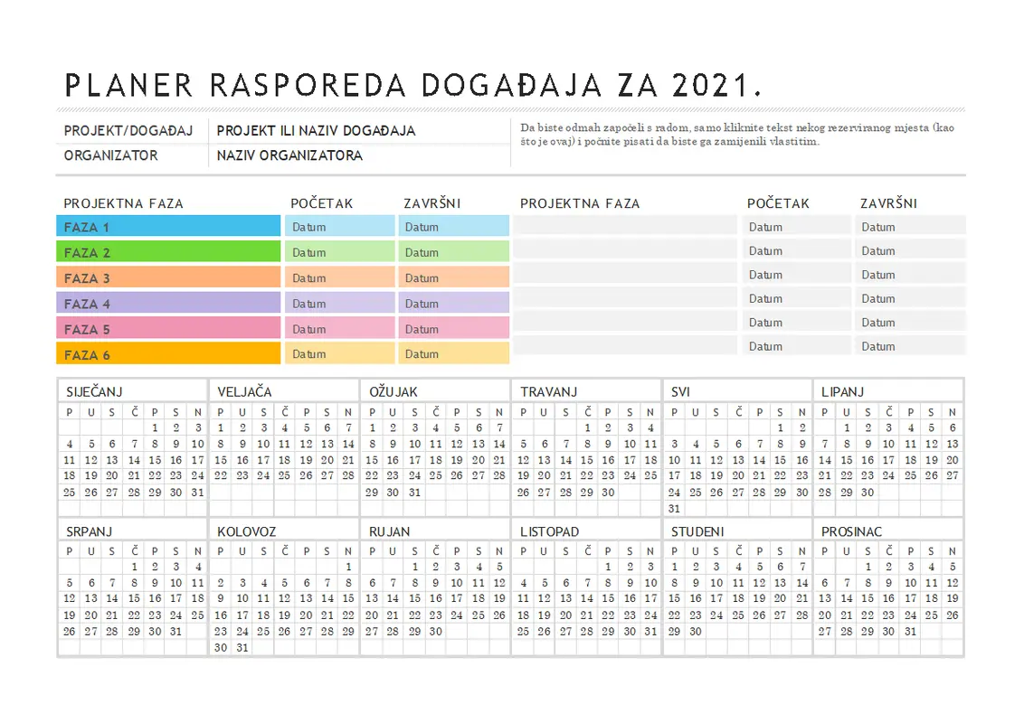 Planer događaja
