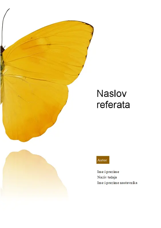Studentski referat