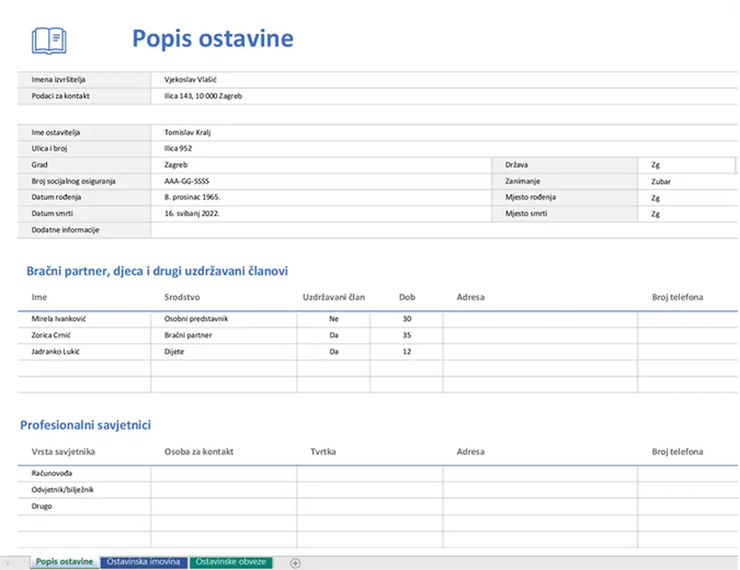 Provjera autentičnosti inventara modern simple