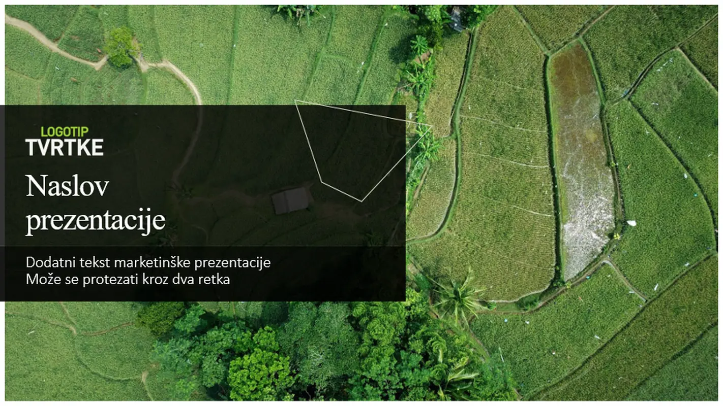 Zelena marketinška prezentacija