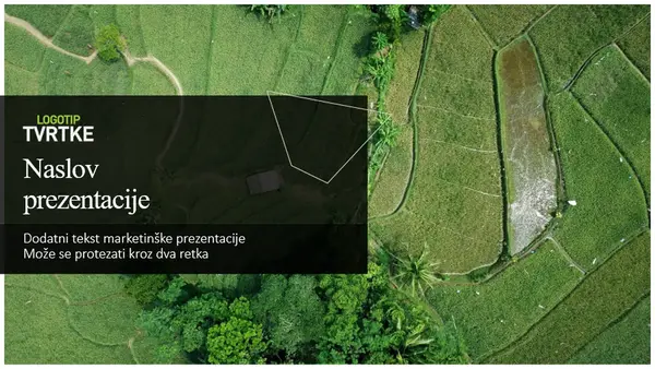 Zelena marketinška prezentacija