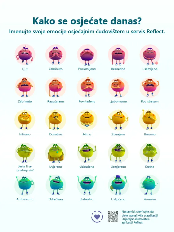 Navigacija emocijama uz emotivka whimsical-color-block