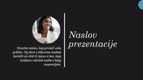 Prezentacija biografije modern geometric