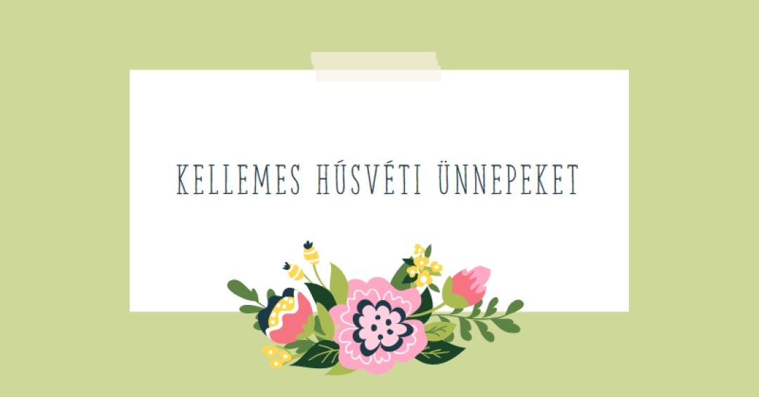 Húsvéti virágzók green whimsical-line