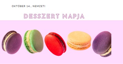 Ne hagyja ki a desszert napját purple modern-bold